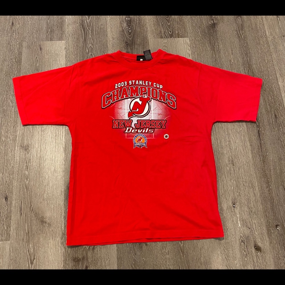 New Jersey Devils 2003 Champion Tee